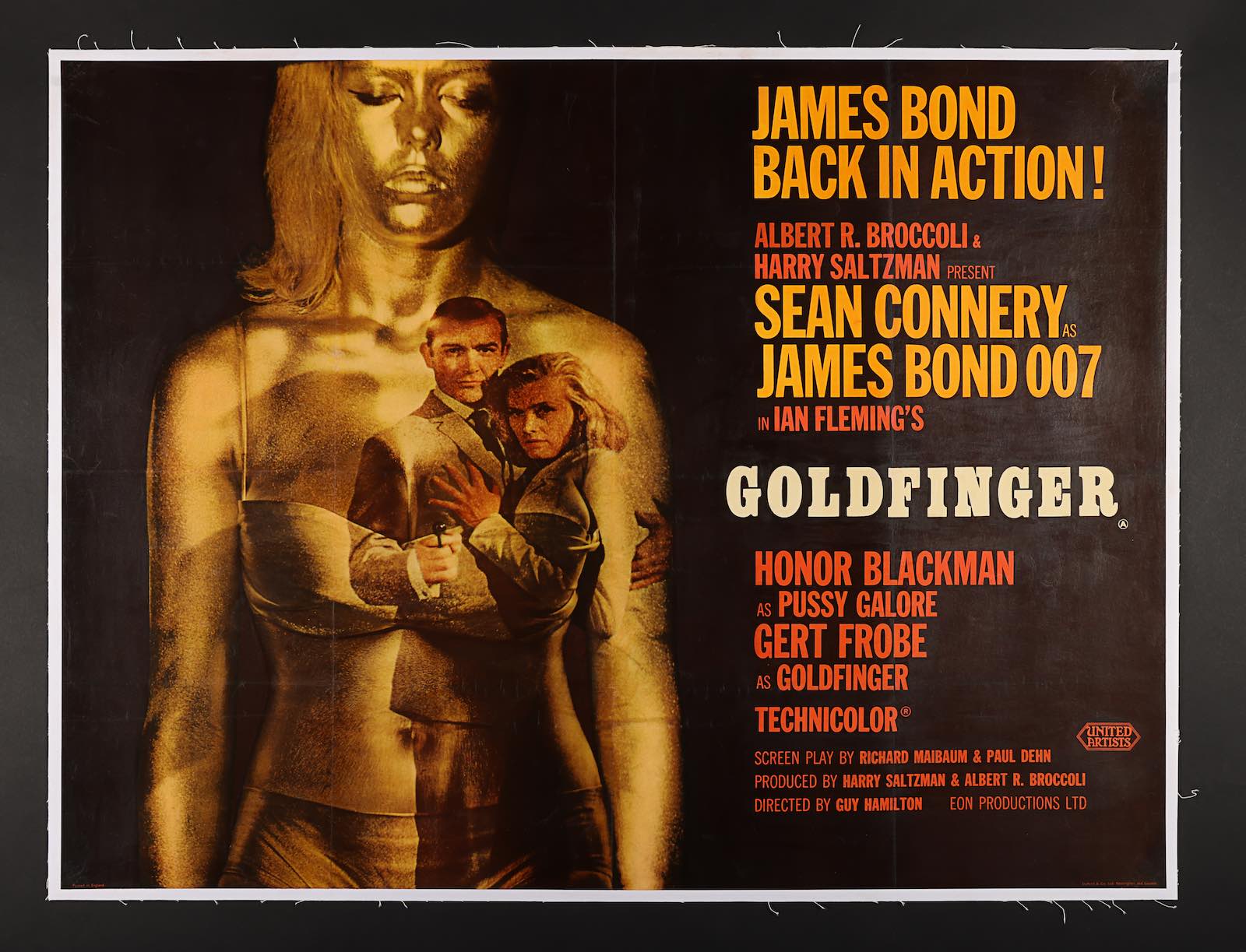 Goldfinger poster