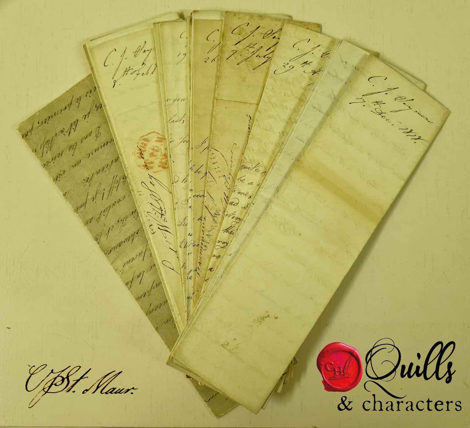 The exhibition introduces lesser-known women correspondents such as the teenage Charlotte Jane St Maur