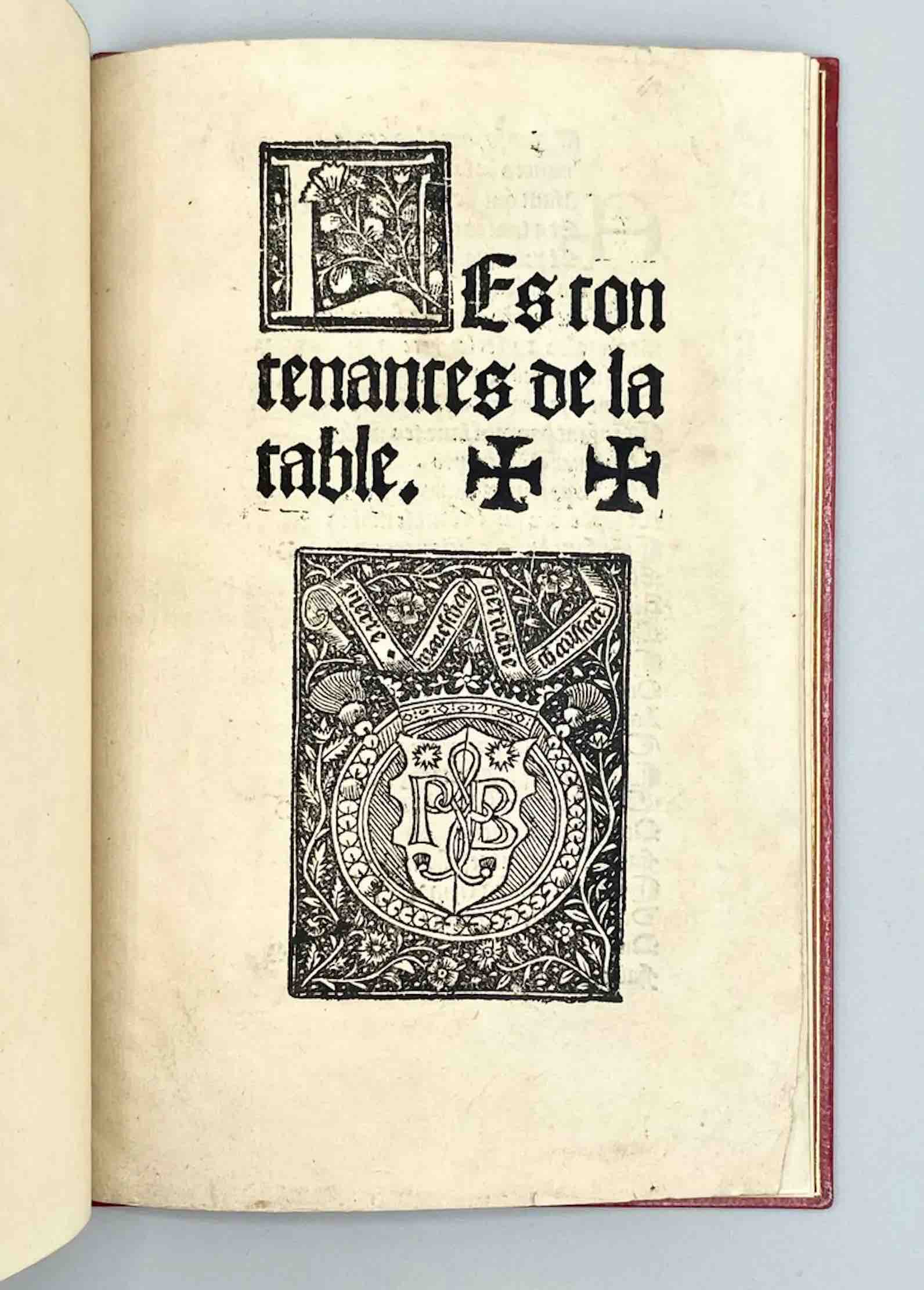Les contenances de la table