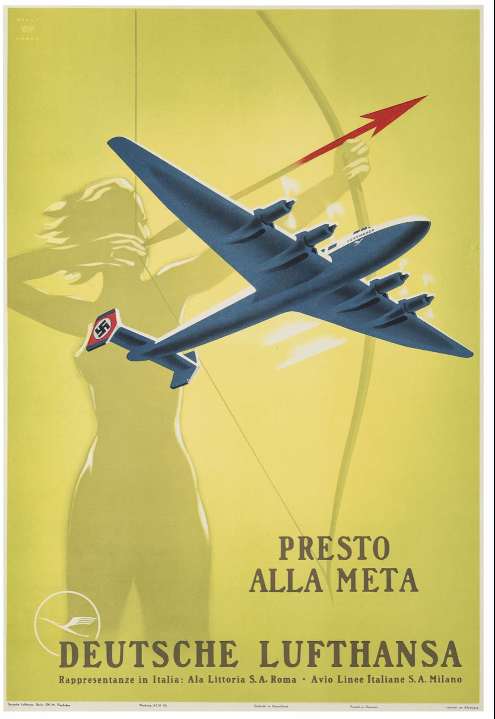 Willy Hanke's Deutsche Lufthansa / Presto Alla Meta