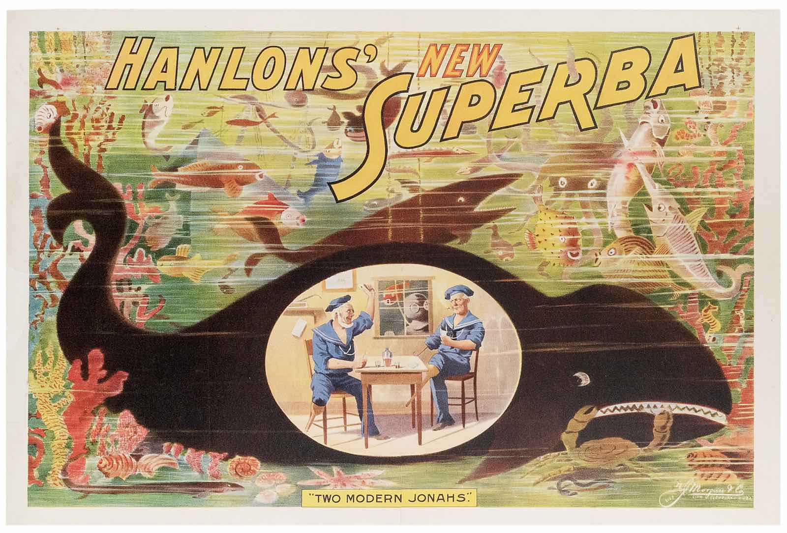 Lot #152, Hanlons’ New Superba. Two Modern Jonahs