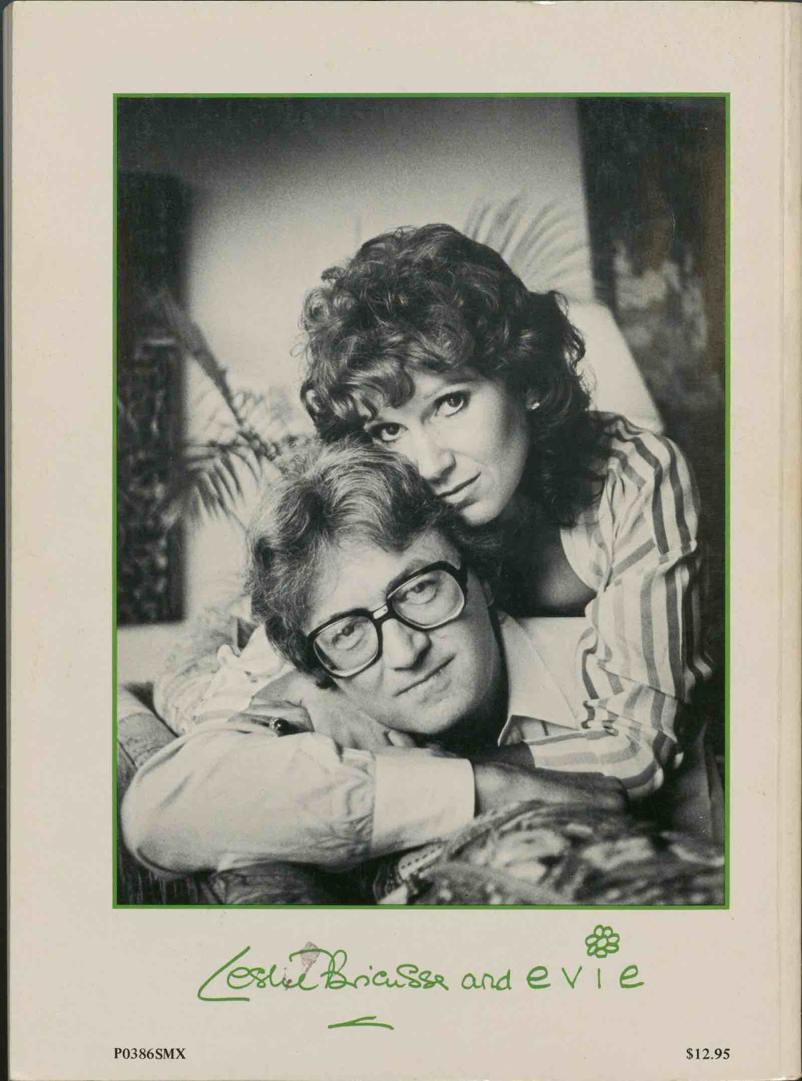 Photograph of Leslie Bricusse and his wife [and muse] Yvonne “Evie” Romain Bricusse