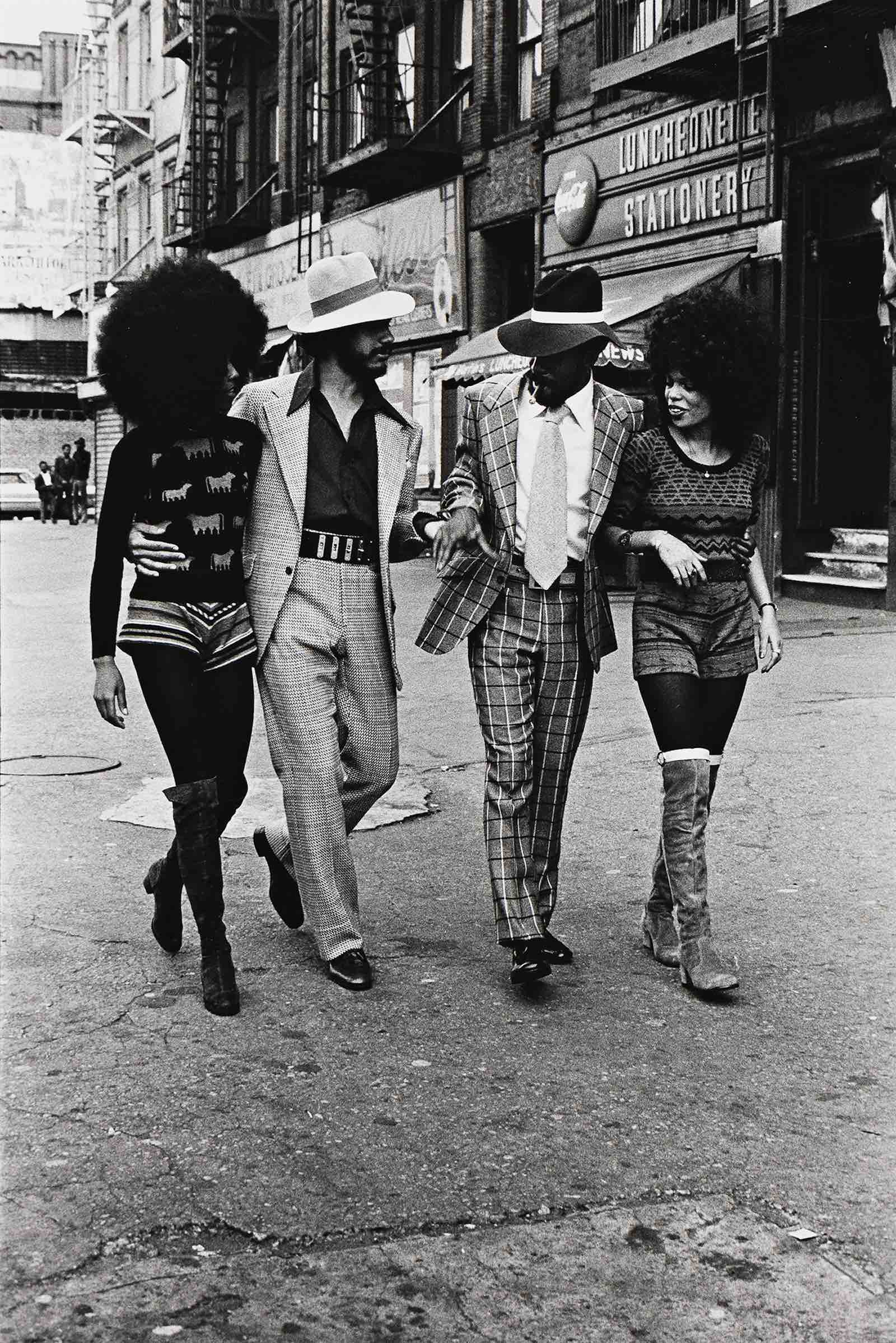 Anthony Barboza, Harlem (for Essence Magazine), silver print, 1971. Estimate $2,000 to $3,000.