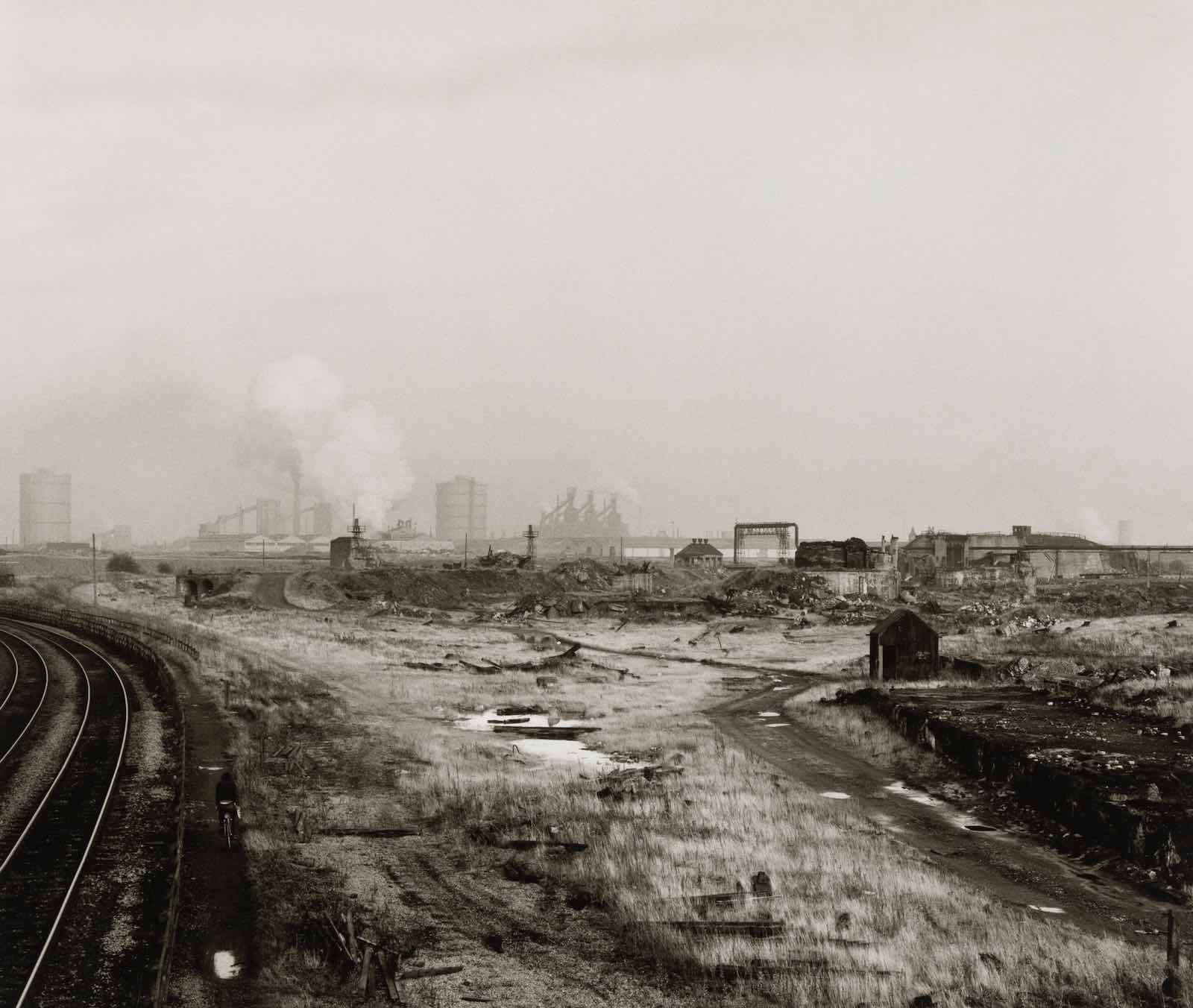 Graham Smith’s The Black Path, Clay Lane Furnaces, Derelict Remains of Cargo Fleet Iron Company, South Bank, Middlesborough, 1982