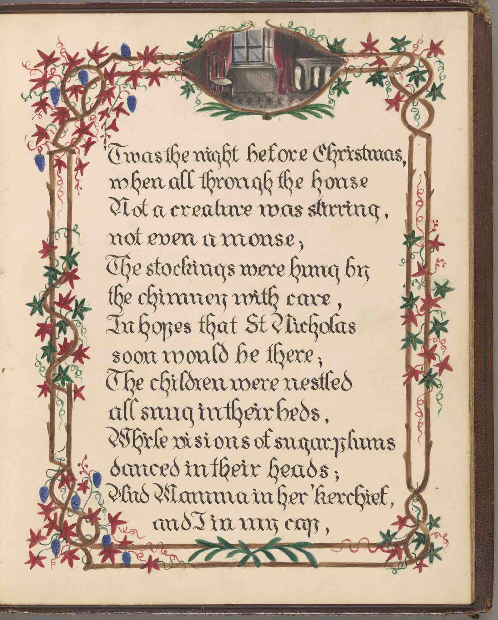 The opening of the story