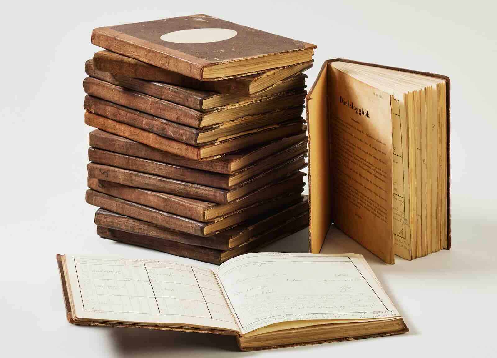 Deck logbooks from the Vega expedition