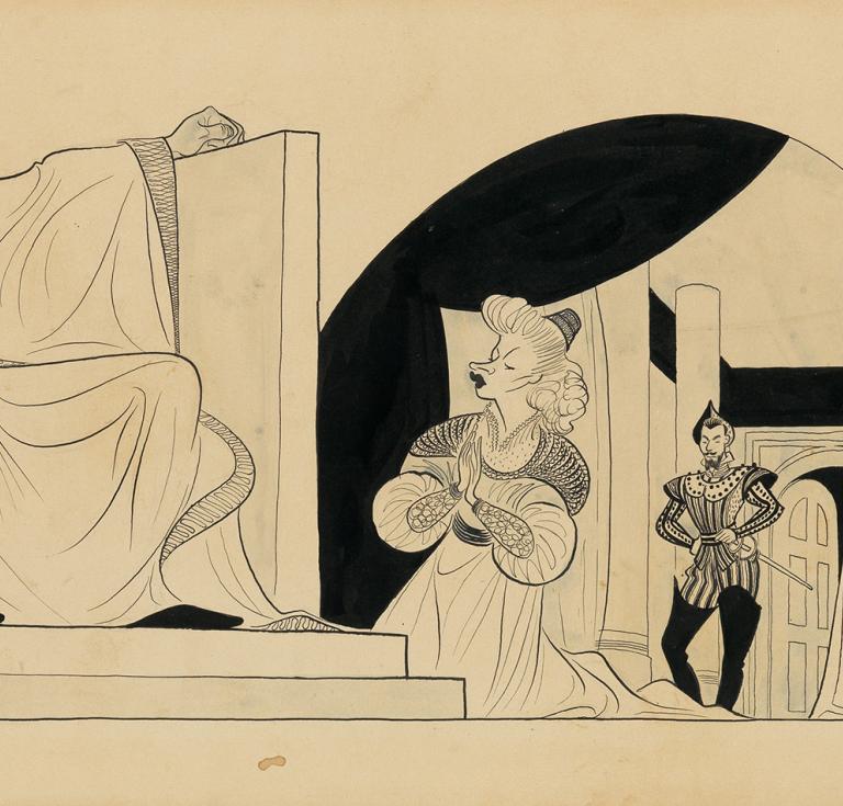 Al Hirschfeld, Paul Robeson