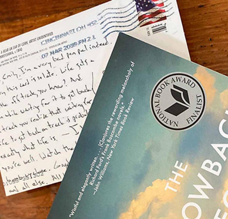Author postcards