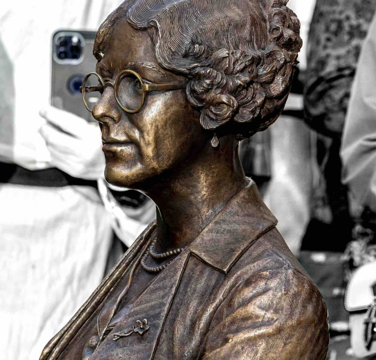The new Sylvia Townsend Warner statue